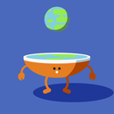 Official Flat Earth Discord Discord Server Logo