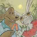 The Super Secret Sam & Max Club Discord Server Logo