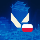 VALORANT Polska Discord Server Logo