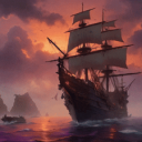 The Pirate Ship Discord Server Logo