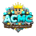 Siec Minecraft AcMC.pl - BoxPvP Anarchia OneBlock Survival Działki Gildie TowerPvP BedWars SkyGen Discord Server Logo