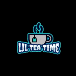 "LTT" - Lil Tea Time Discord Server Logo