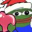 100 Pepe Emotes (Peepo) Discord Server Logo