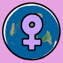 Feminist Flat Earth Center Discord Server Logo