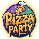 Pizza Party (Twitch Streaming Community) Discord Server Logo