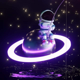 Galactic World Discord Server Logo