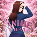 AnimeChat 🌸 Discord Server Logo