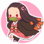 Nezuko Discord Server Logo