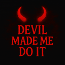 𝒅𝒆𝒗𝒊𝒍 𝒎𝒂𝒅𝒆 𝒎𝒆 𝒅𝒐 𝒊𝒕 Discord Server Logo