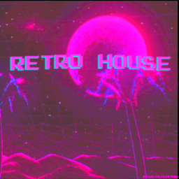 Retro House Discord Server Logo