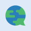 Language Learning Community Discord Server Logo