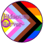 LGBTQ+ Hideout place Discord Server Logo