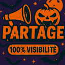 👻 PartageTonServeur - Recrute Staff Discord Server Logo