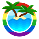 Rainbow Isle Discord Server Logo