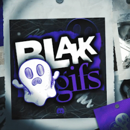 BLAKK GIFS/ICONS 🎃 Discord Server Logo