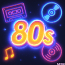 80s Music Discord Server Logo