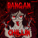 🌙 ⋆˙⟡ Dangan Chillin ✃˳.🩸 Discord Server Logo