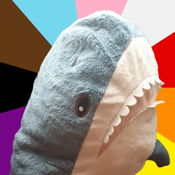Haiko the r/BLAHAJ Discord Server Logo