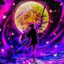 🌑 Moon World 🪐 Discord Server Logo