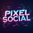 Pixel Social Discord Server Logo
