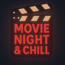 Movie Night & Chill Discord Server Logo