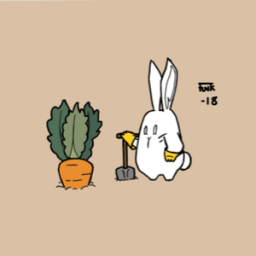 Lo-Fi Bunny's carrot farm🥕 Discord Server Logo