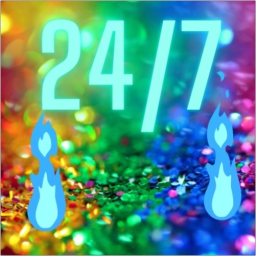 24/7 Discord Server Logo