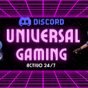 🤖 𝕌𝕟𝕚𝕧𝕖𝕣𝕤𝕒𝕝 𝔾𝕒𝕞𝕚𝕟𝕘 🤖 Discord Server Logo