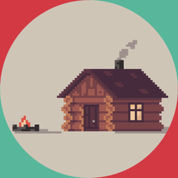 Karuta's Comfy Cabin Discord Server Logo