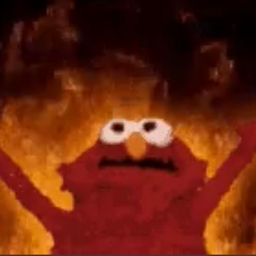 Elmo Cult Official Discord Server Logo