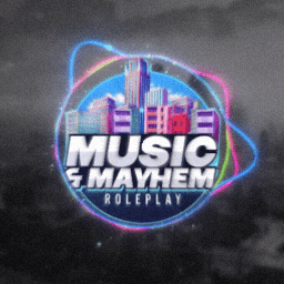 Music & Mayhem RP Discord Server Logo