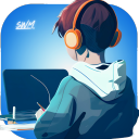 STUDY WITH ME Discord Server Logo