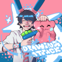 Drawing Attack Discord Server Logo