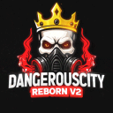 Dangerous City Reborn V2 Discord Server Logo