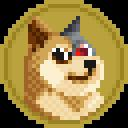 Laser Doge (A Dogecoin Game) Discord Server Logo