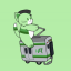 Hakura Railway Discord Server Logo