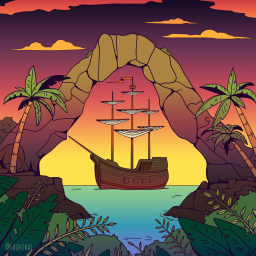 Pirate's Cove - Sea of Thieves Polska Discord Server Logo