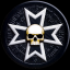 The Black Templars Discord Server Logo