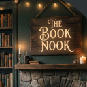 The Book Nook ~ hangout Discord Server Logo