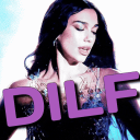 Dua Inn Lipa Fighters Discord Server Logo