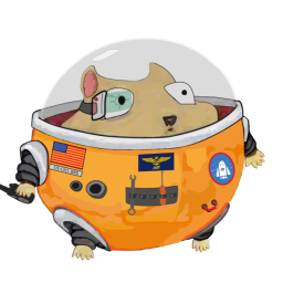 Space Hamsters Discord Server Logo