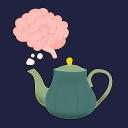 Neurodivergent Tea Party Discord Server Logo