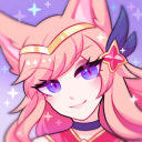 Ahri Mains Discord Server Logo