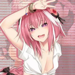 Femboy Hangout Discord Server Logo