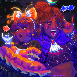 🍬 lullaby ! Art ✦ Emotes ✦ Giveaways  ✦ ROBLOX ✦ Social ✦  Diaries ✦ Royale High Discord Server Logo