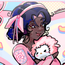 🎀  lullaby ！Art ✦ Emotes ✦ Giveaways ✦ ROBLOX ✦ Social ✦ Diaries ✦ Royale High Discord Server Logo