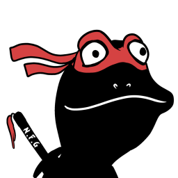 Ninja Frog Guild Discord Server Logo