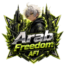 𝐀𝐑𝐀𝐁 𝐅𝐑𝐄𝐄𝐃𝐎𝐌 𝟓𝟐𝐊 Discord Server Logo