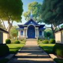 Ninja's Monastery Discord Server Logo