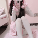 🐇 /frown 🩰 𓂃 ೀ social Discord Server Logo